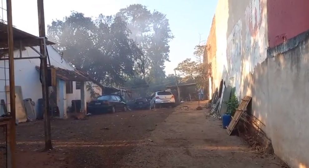 Foto 6 de 6 — Corpo Carbonizado: testemunha relata ter visto vítima do lado de fora da casa; entenda